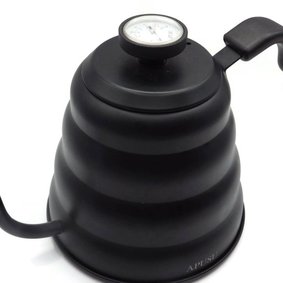 New APUSU Gooseneck Pour-Over Kettle/ Built-In Thermometer/ Stainless Steel - Picture 6 of 6